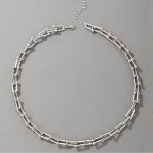 Graduated Link STAINLESS STEEL Waterproof Necklace